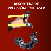 ¡Apunta con Precisión Total! La Resortera con Láser que Revoluciona tu Puntería