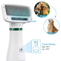 Cuida a tu mascota con estilo: Cepillo Secador 2 en 1