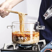 Cocina Más Saludable Y Transparente Con Nuestra Olla De Vidrio