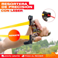 ¡Apunta con Precisión Total! La Resortera con Láser que Revoluciona tu Puntería