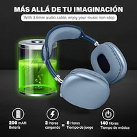 Vive Tu Música Sin Límites - Diadema Inalámbrica de Larga Duración!