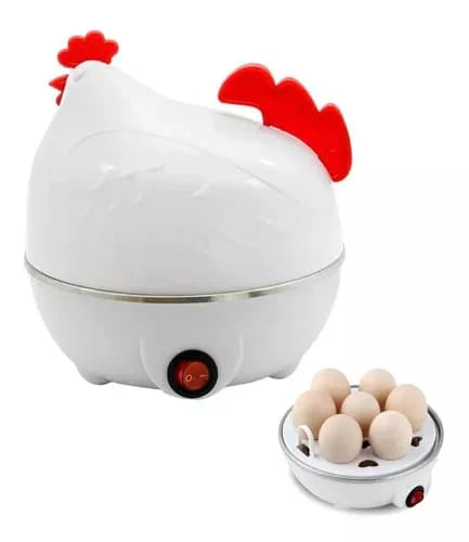 ¡Cocina tus huevos con el cocedor de huevos en forma de gallina!