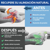 ALMOHADA ORTOPEDICA CADERA + MASAJEADOR ELECTRICO (GRATIS)