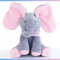 ¡Diversión y ternura en un solo juguete! Conoce al elefante que hará reír a tu bebé.