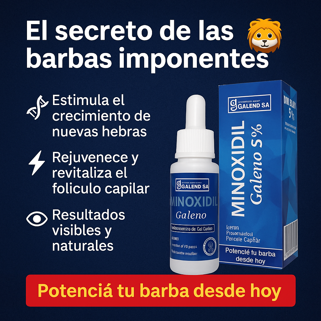 Barba natural en pocas semanas