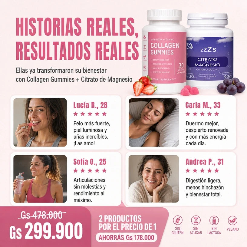 Pack Belleza & Descanso™ | Más Energía, Más Belleza y Menos Estrés