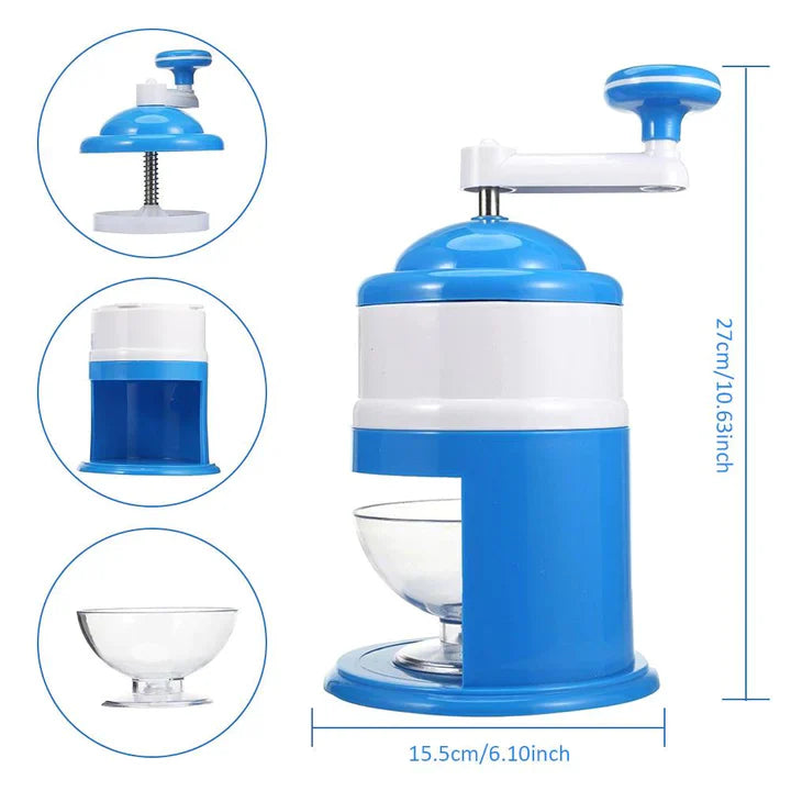 ¡Refresca tu Verano con Hielo a Tu Manera! - Descubre el Triturador Manual