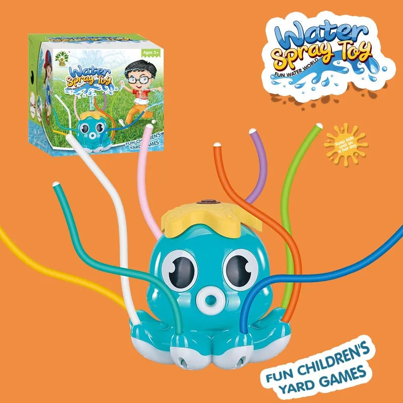 ¡Transforma el Juego en Agua con el Increíble Pulpo Acuático Multicolor!