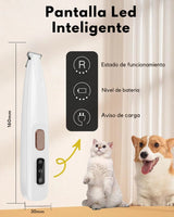Cortapelos de mascotas para zonas difíciles de cortar