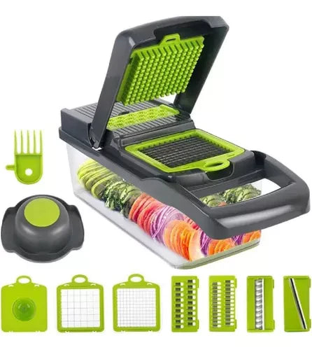 Ahorra tiempo en la cocina con este práctico cortador de verduras