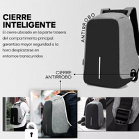 Tecnología y Confort: Tu Nueva Mochila Antirrobo con Carga USB
