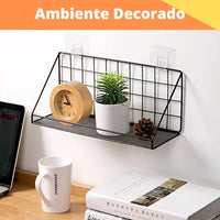 ¡Dile Adiós Al Desorden! Estantes Adhesivos Fáciles De Instalar