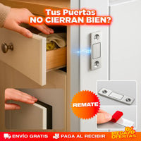 ¿Tus puertas no cierran bien? Soluciónalo en segundos con este imán de alta potencia