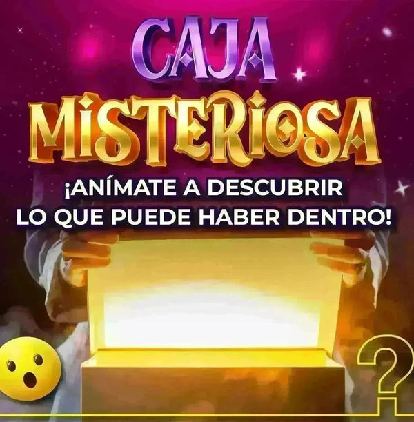 Misterio + Regalos Top = CAJA MISTERIOSA PREMIUM