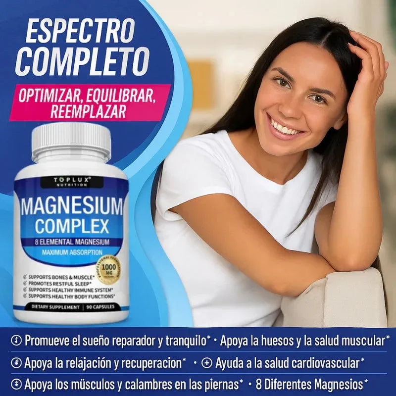Relaja tus Músculos, Relaja tu Mente: Super oferta de Magnesio Complex