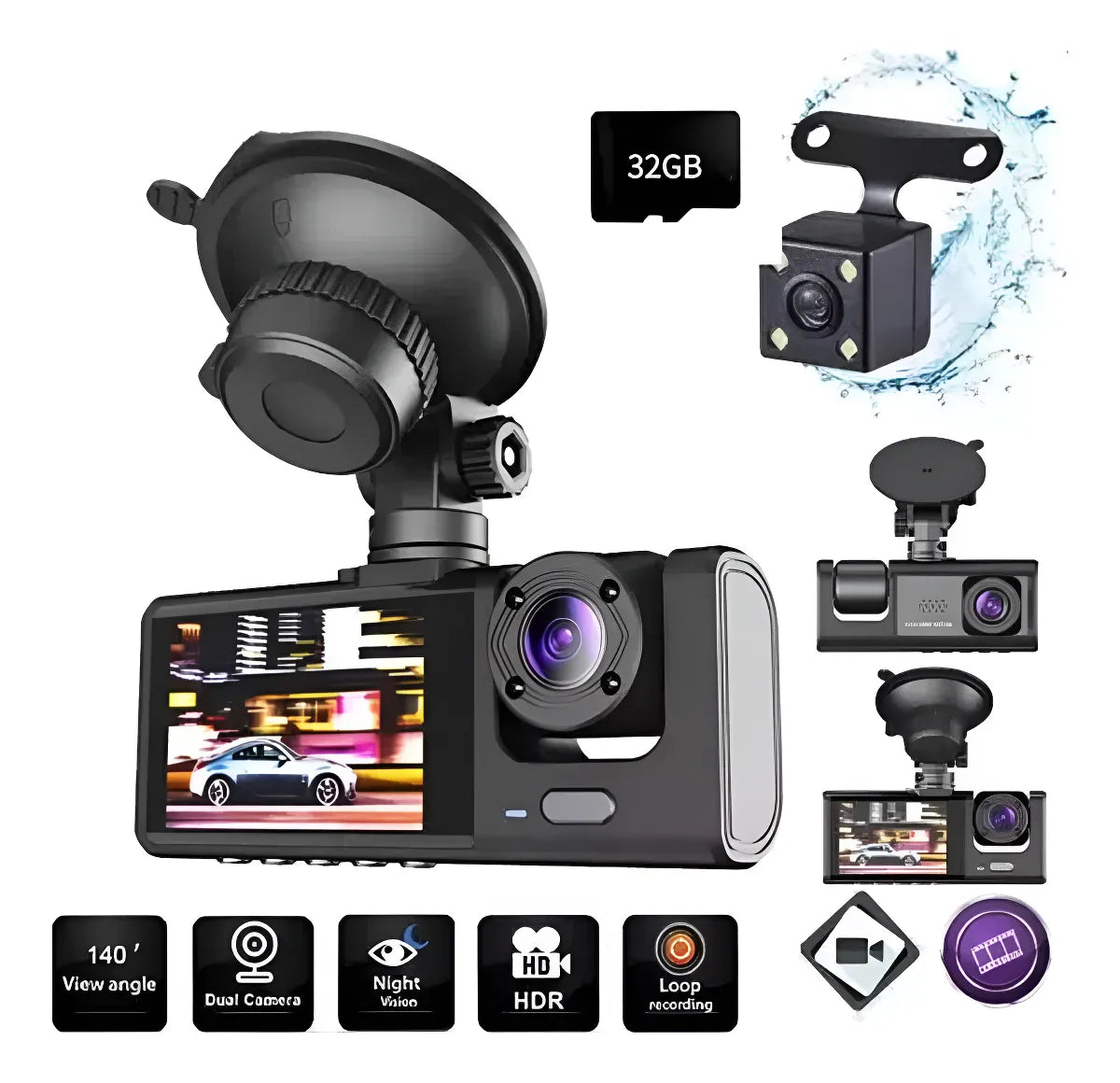 Protégete cada segundo con tu cámara inteligente para auto