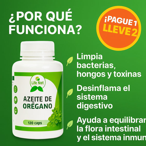 ¿Sufrís de acidez, inflamación o gases con mal olor? 🌿 Descubrí el poder del Aceite de Orégano con Semilla Negra.