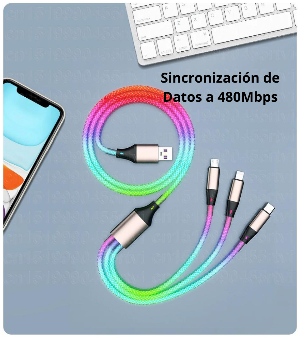 Carga a la Velocidad de la Luz: ¡Descubre el Cable de Carga que lo Cambia Todo!