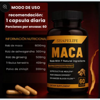 Sentí la energía y seguridad que creías perdida — 100% natural y potente desde la primera semana