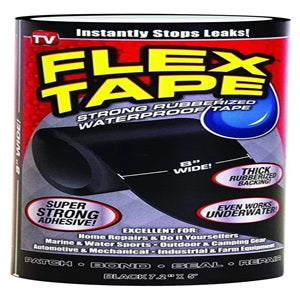 ¡Repara Fugas al Instante con Cinta Flex Resistente al Agua! 8 PULGADAS