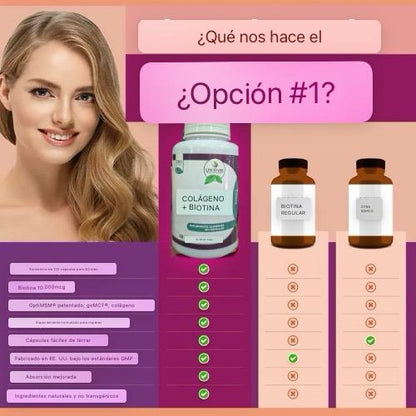 El secreto de belleza que toda mujer necesita: Colágeno + Biotina