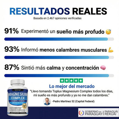 Magnesio Complex™ 8 en 1 💊 100% Original de EE.UU - PAGA 1 LLEVA 2