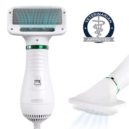 Cuida a tu mascota con estilo: Cepillo Secador 2 en 1
