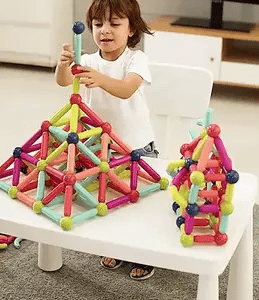 Descubre el Juego de Construcción Magnética – ¡Diversión y Aprendizaje Ilimitados!