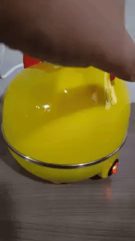 ¡Cocina tus huevos con el cocedor de huevos en forma de gallina!
