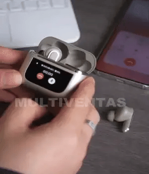 Control al Alcance de Tus Dedos: Auriculares con Pantalla Táctil Integrada