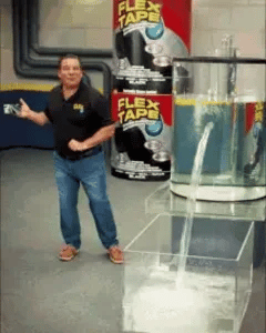 ¡Repara Fugas al Instante con Cinta Flex Resistente al Agua! 8 PULGADAS