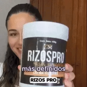 Crema rizadora RizosPro: brillo, control y suavidad