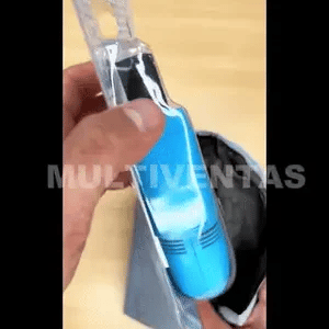 ¡Limpia cada rincón con facilidad! Descubre la mini aspiradora multiusos.