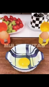 ¡Rompe huevos sin esfuerzo y sin ensuciar con este increíble gadget!