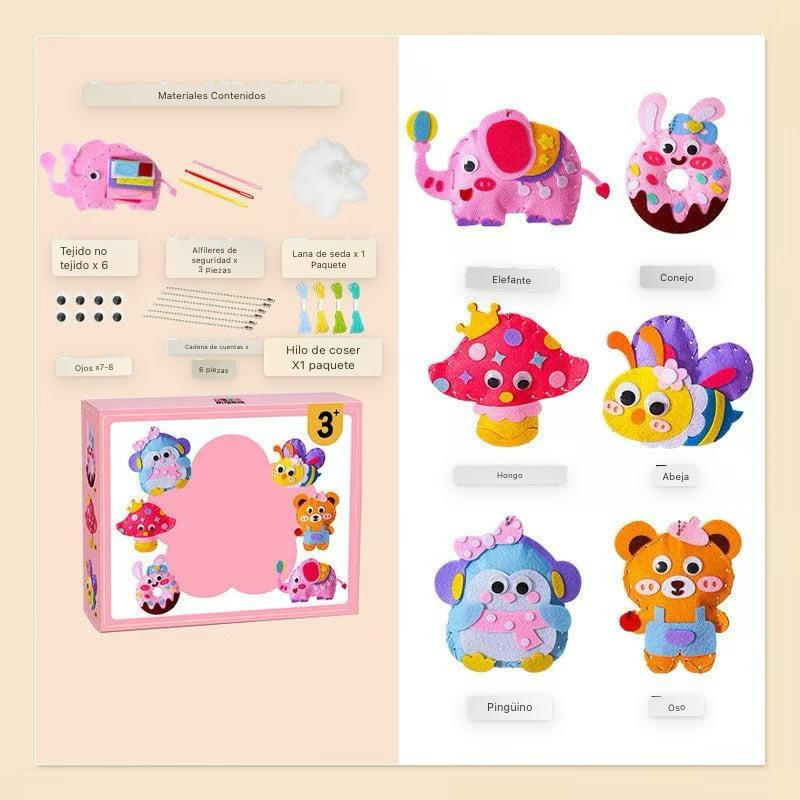 Despierta la Creatividad de tus Pequeños con Este Juego de Costura Divertido