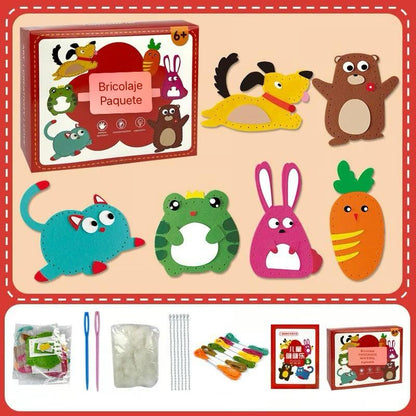 Despierta la Creatividad de tus Pequeños con Este Juego de Costura Divertido