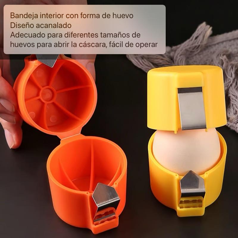 ¡Rompe huevos sin esfuerzo y sin ensuciar con este increíble gadget!