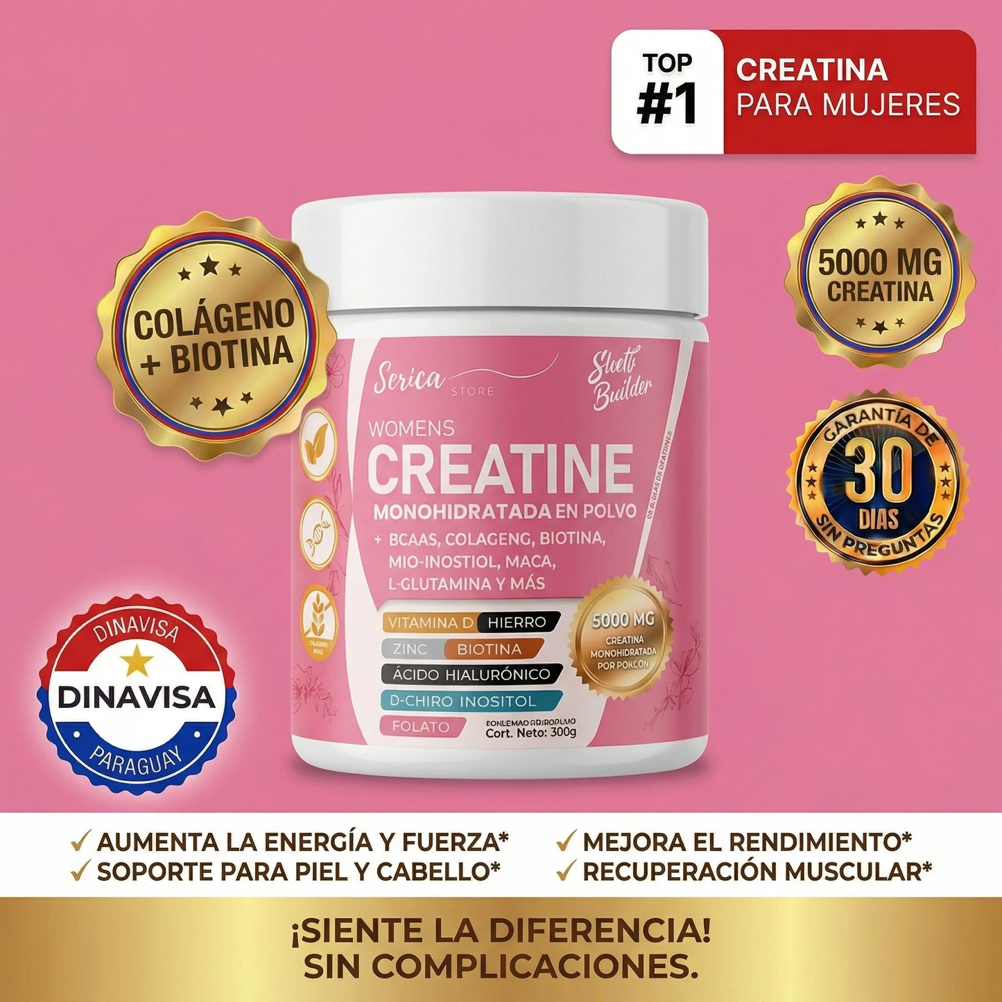 Serica - La Creatina para nosotras PAGA 1 LLEVA 2