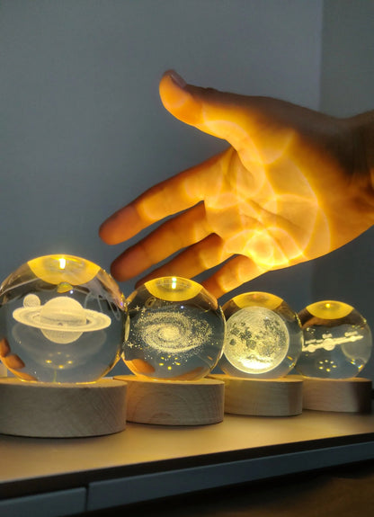 Descubre la Belleza del Espacio con la Lámpara Esfera que Trae el Universo a Ti