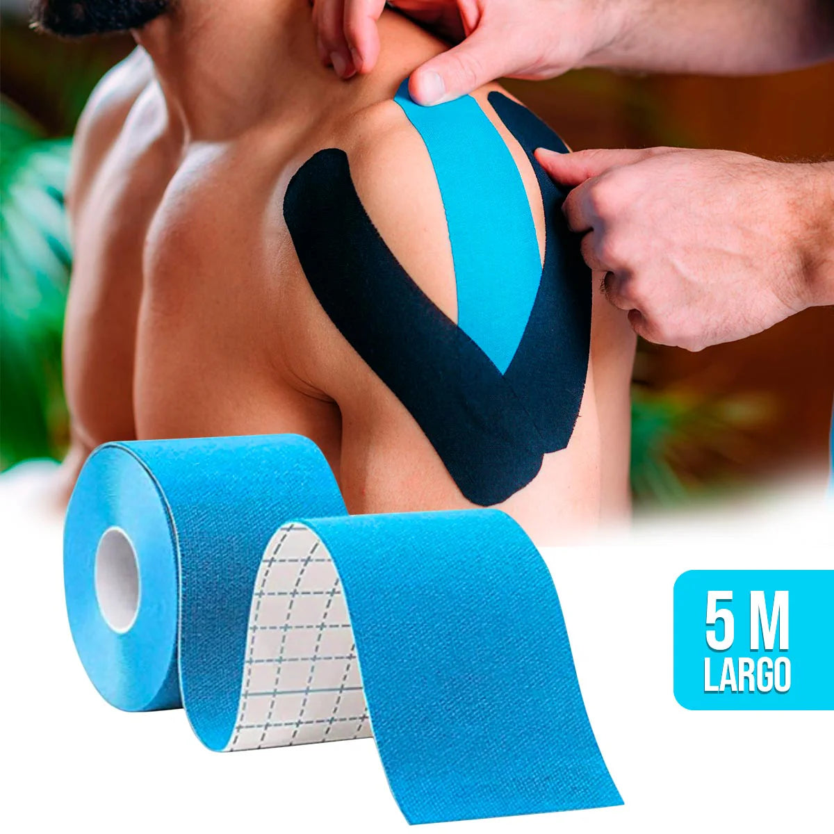 Dile adiós al dolor y evitá lesiones con la cinta kinesiológica más confiable