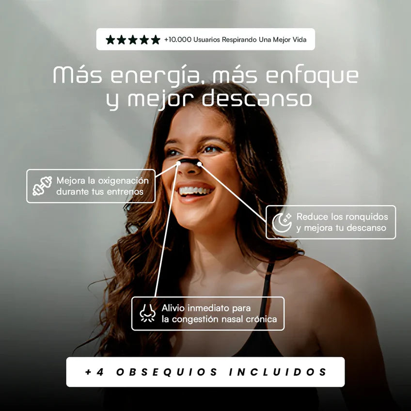 Dile adiós a los ronquidos y al cansancio: respira sin esfuerzo