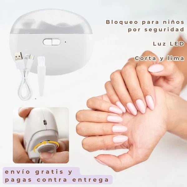 Obtén uñas perfectas en segundos: ¡El Cortador de Uñas Eléctrico más deseado!