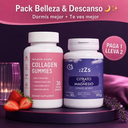 Pack Belleza & Descanso™ | Más Energía, Más Belleza y Menos Estrés