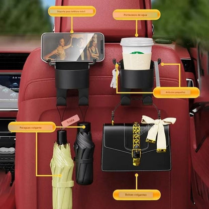 ¡Revoluciona Tu Espacio! - Organizador Multiusos para tu Auto