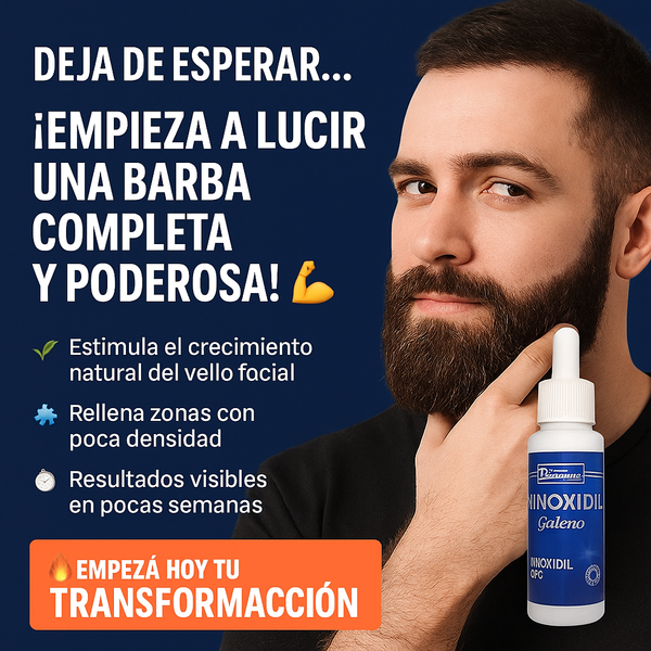 Barba natural en pocas semanas