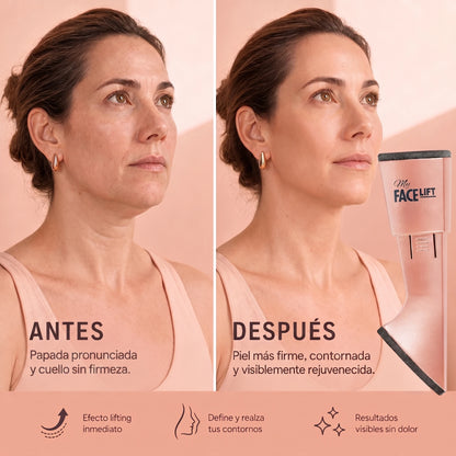 My Face Lift: Menos Papada, Mandíbula Definida y Cuello Firme — Solo 5 Minutos al Día
