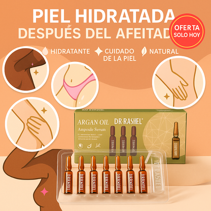 ¡Di adiós a la irritación post-afeitado Y zonas pigmentadas!