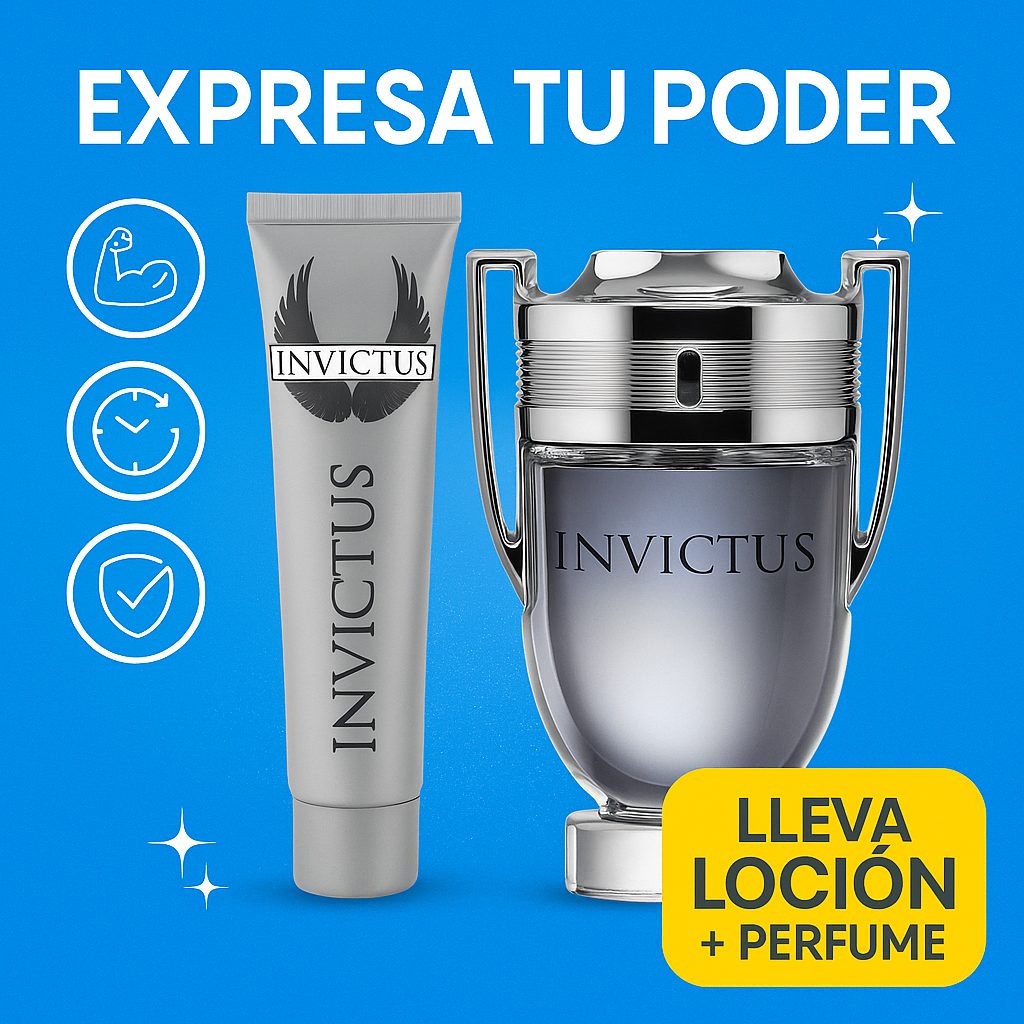 Domina La Seducción Con Invictus – ¡Lleva Loción + Perfume!