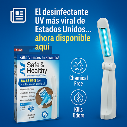 El desinfectante UV más viral de EE.UU… ¡Ahora al alcance de tu mano!