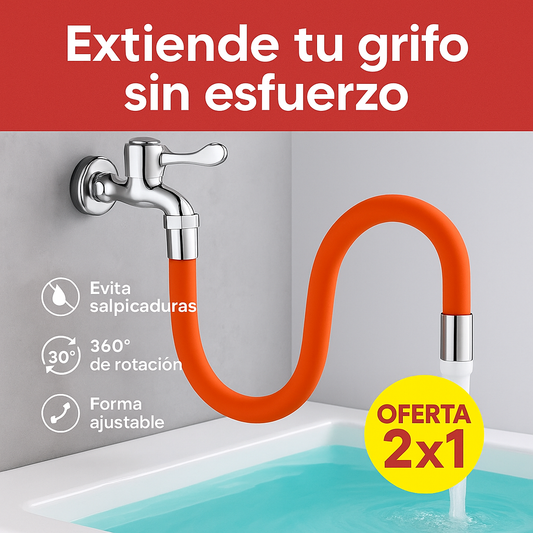Grifo Flexible 360°: Comodidad, Limpieza Y Eficiencia En Un Solo Giro